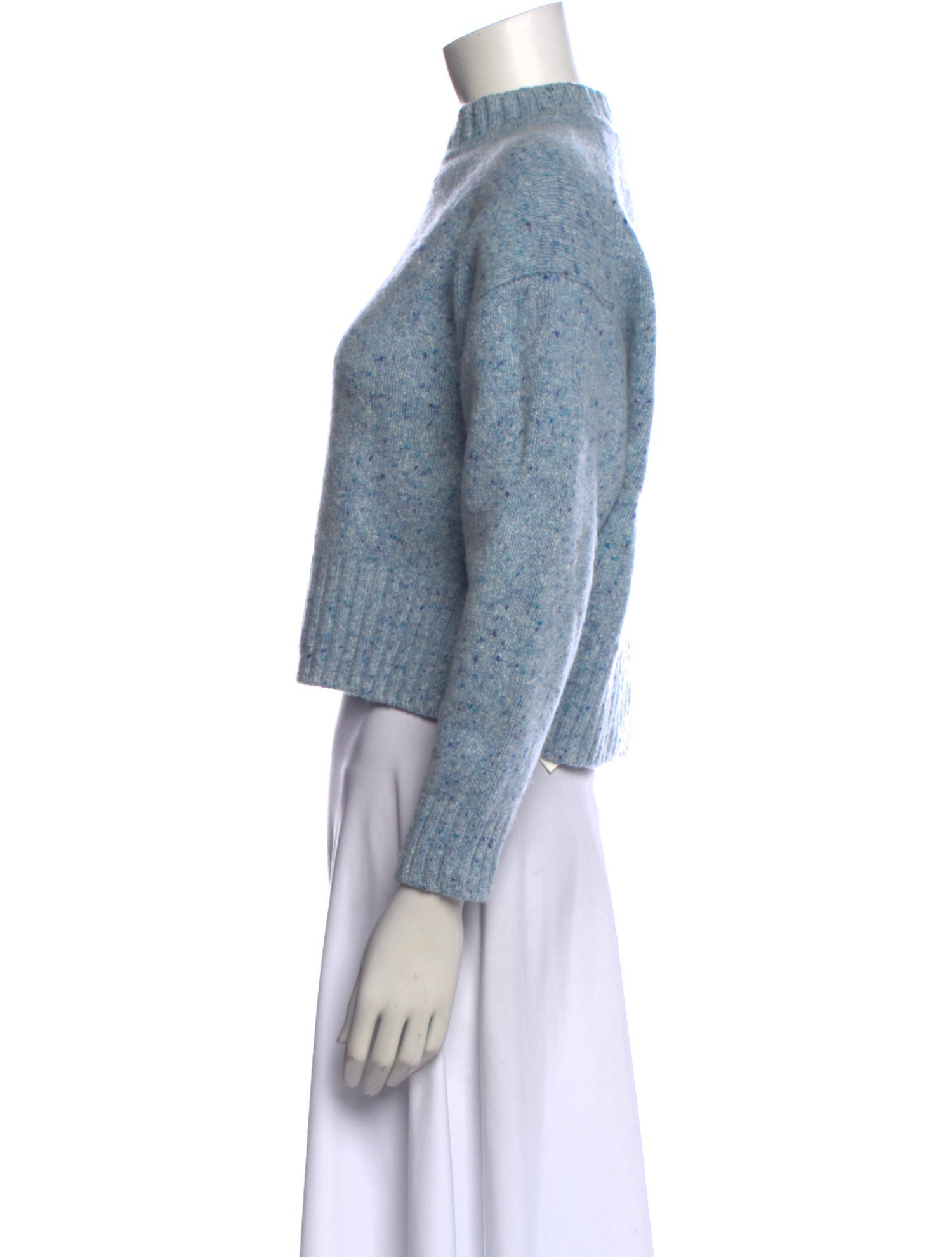 Vince Merino Wool Mock Neck Sweater