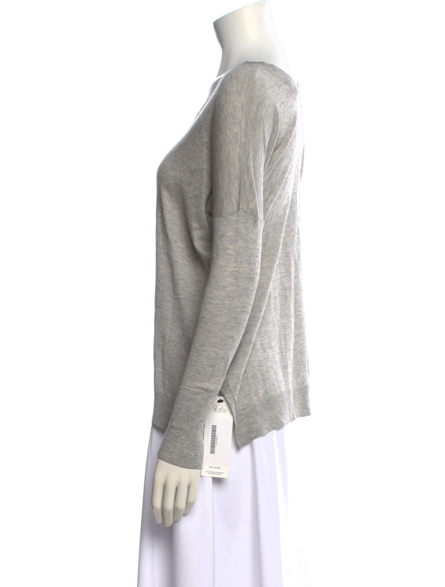 Vince Silk V-Neck Sweater