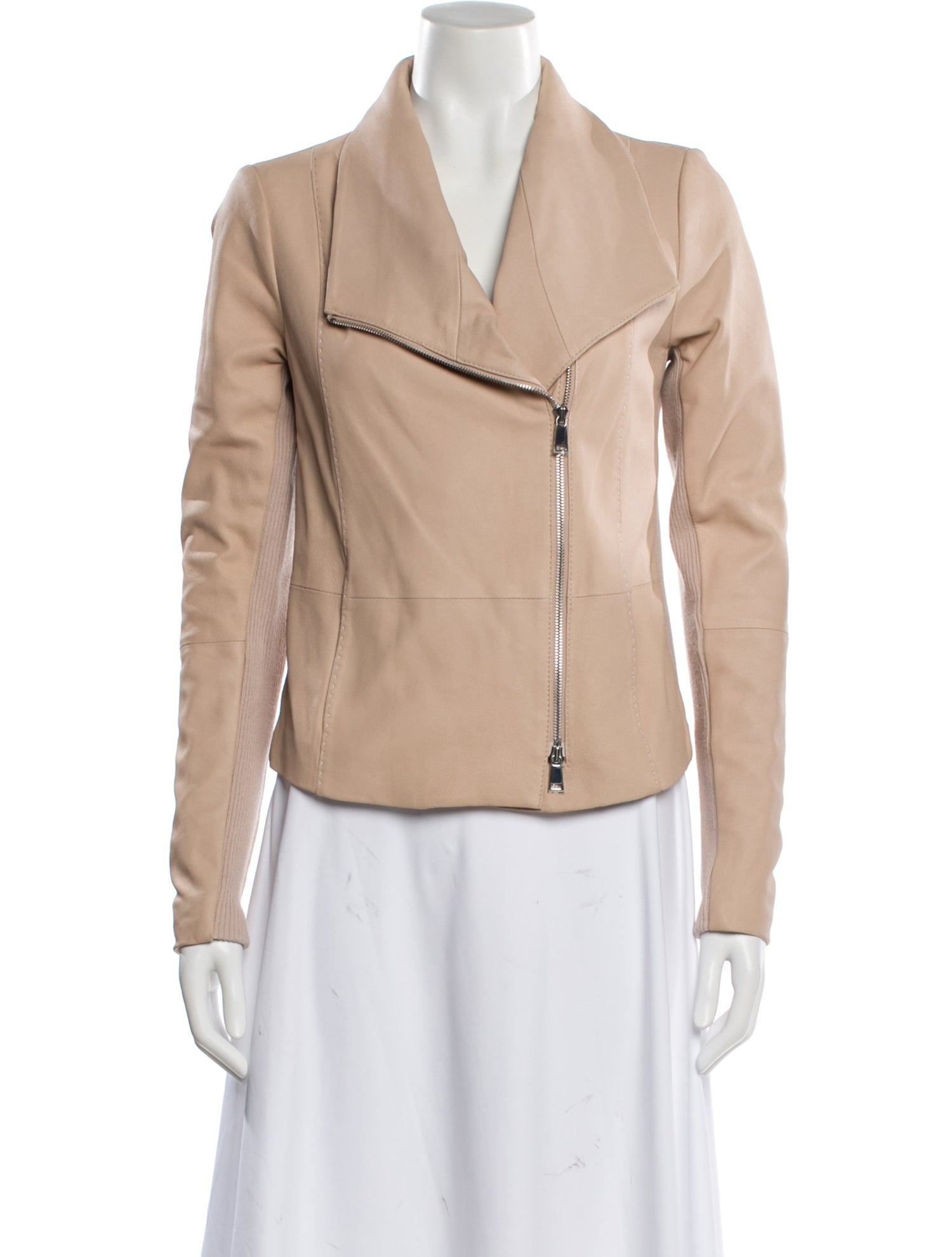 Vince Goat Leather Biker Jacket