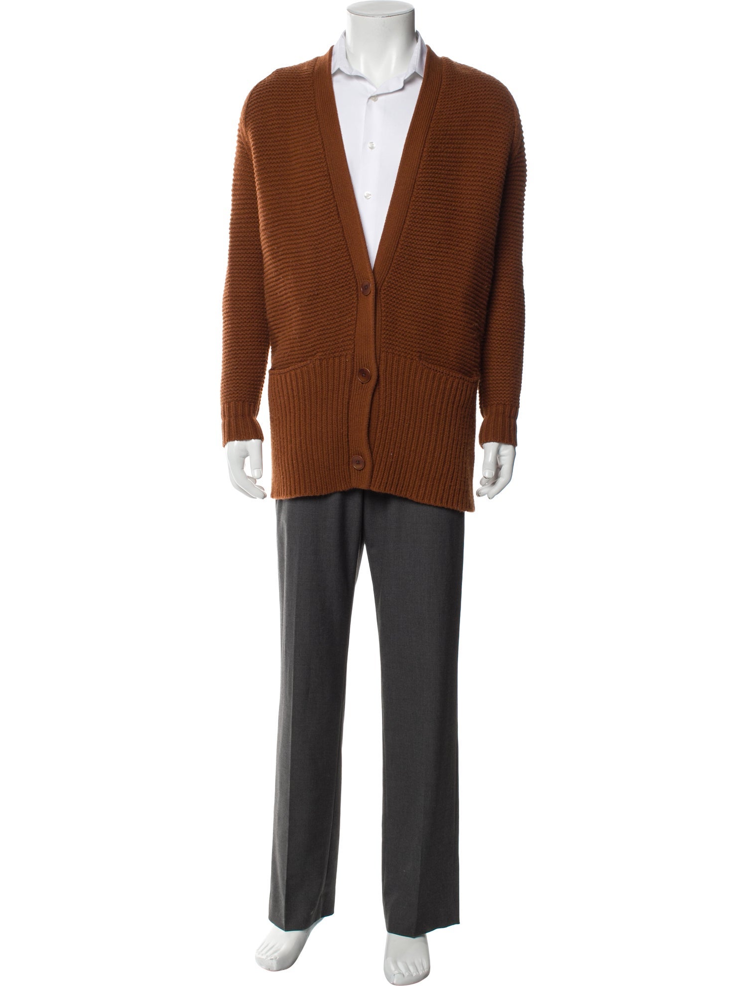 Vince Wool V-Neck Cardigan
