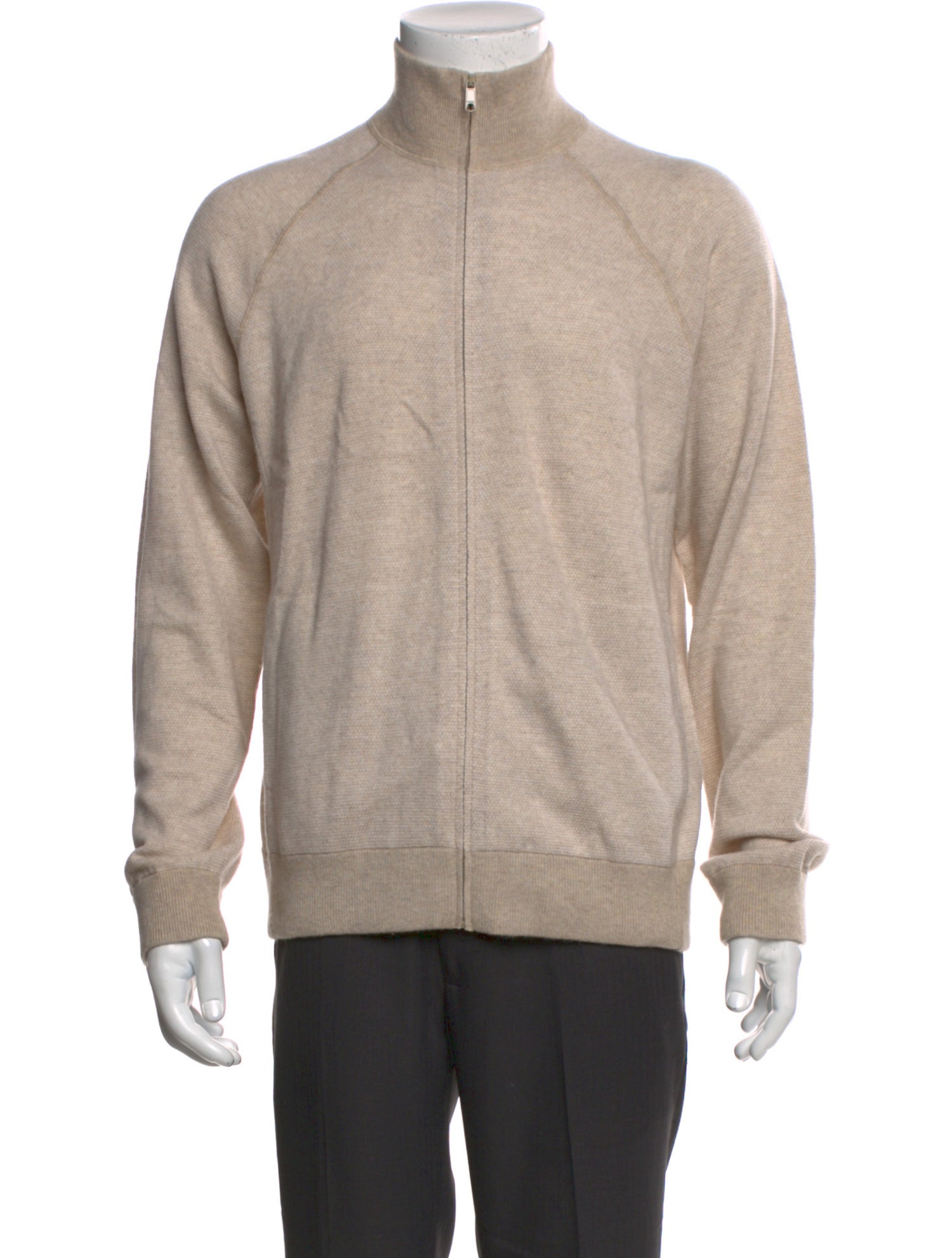 Vince Wool Turtleneck Cardigan