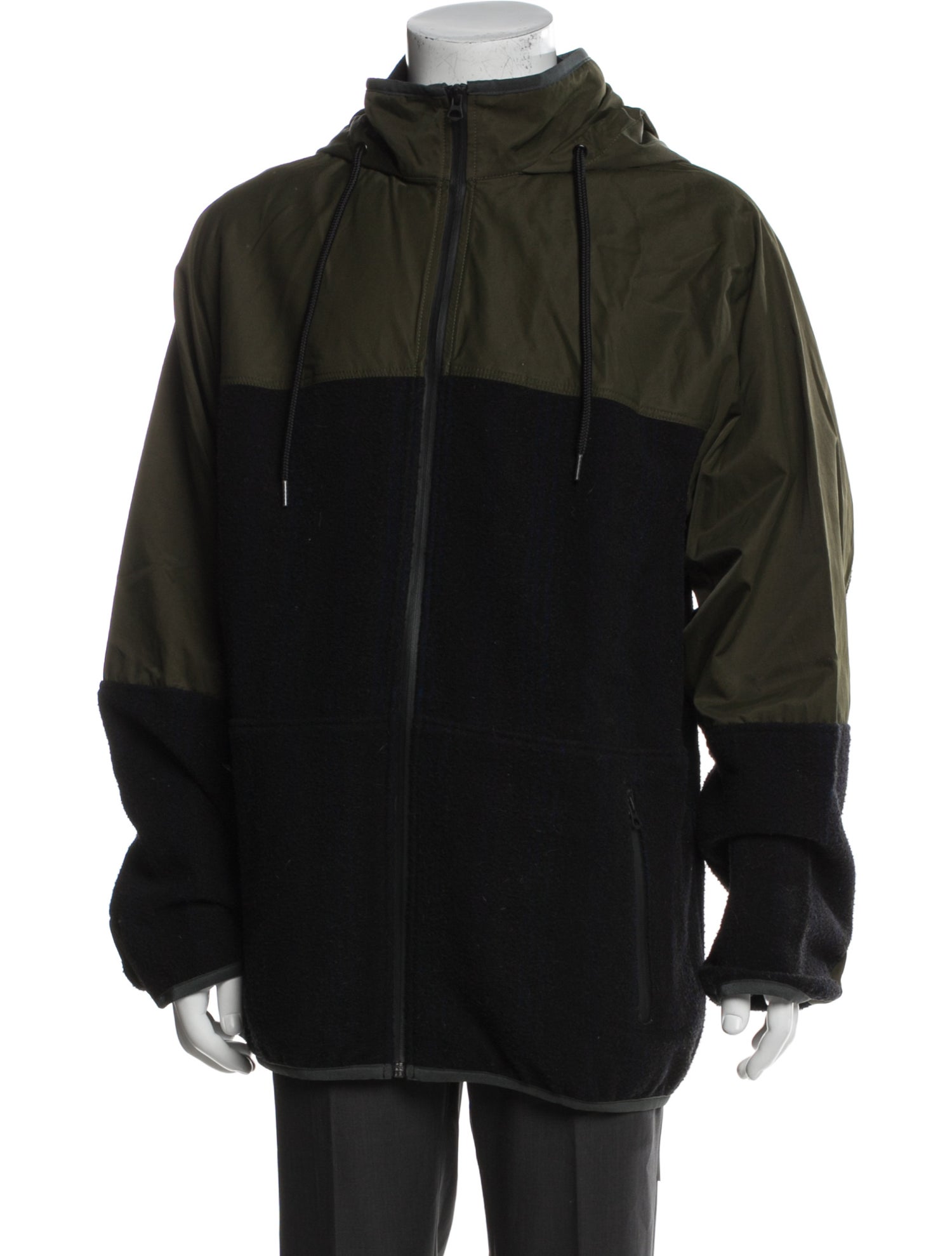 Vince Colorblock Pattern Windbreaker