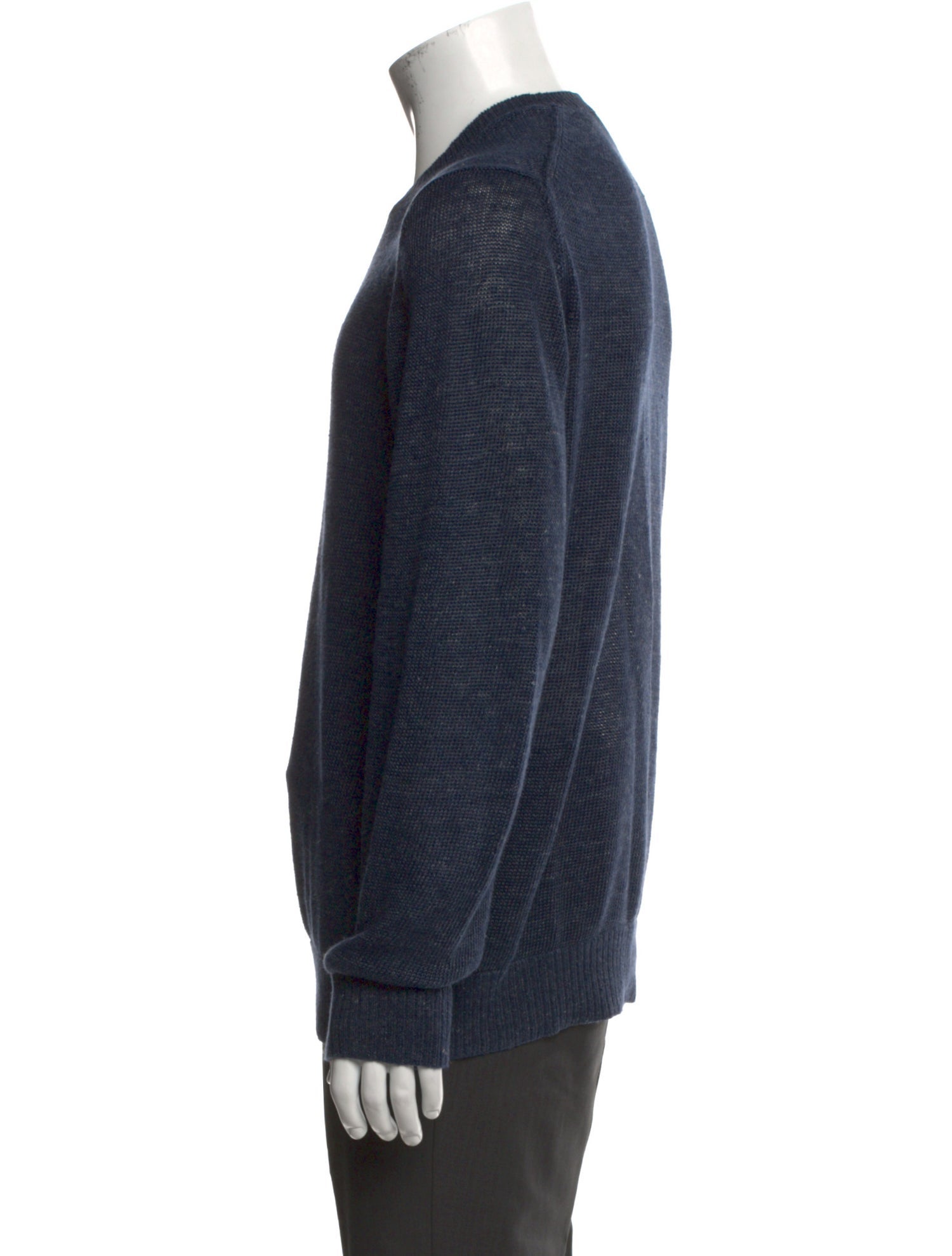 Vince Linen Crew Neck Pullover