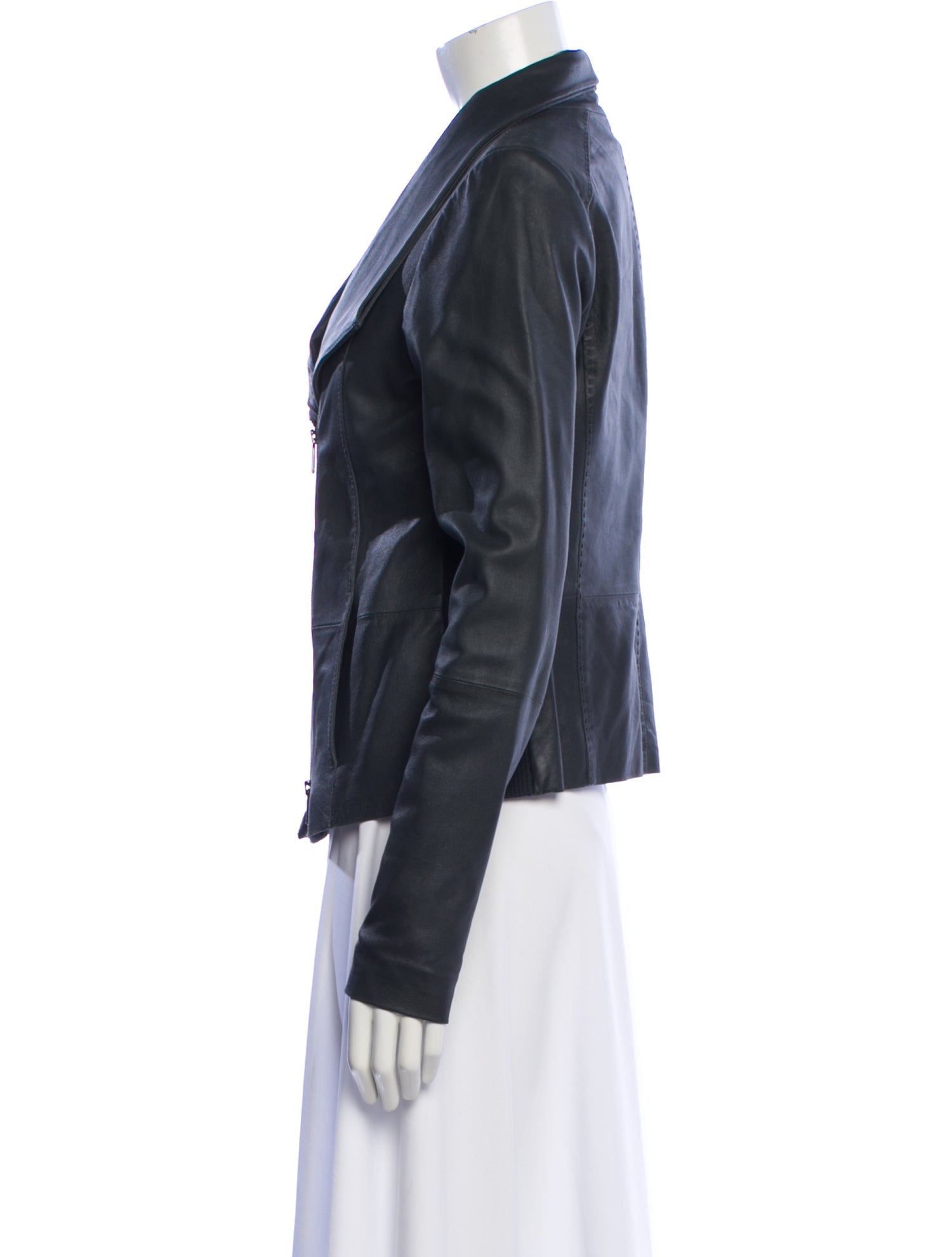 Vince Leather Biker Jacket