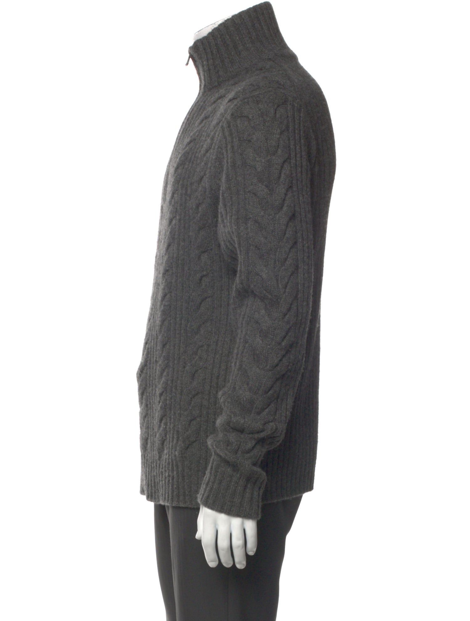 Vince Wool Mock Neck Pullover
