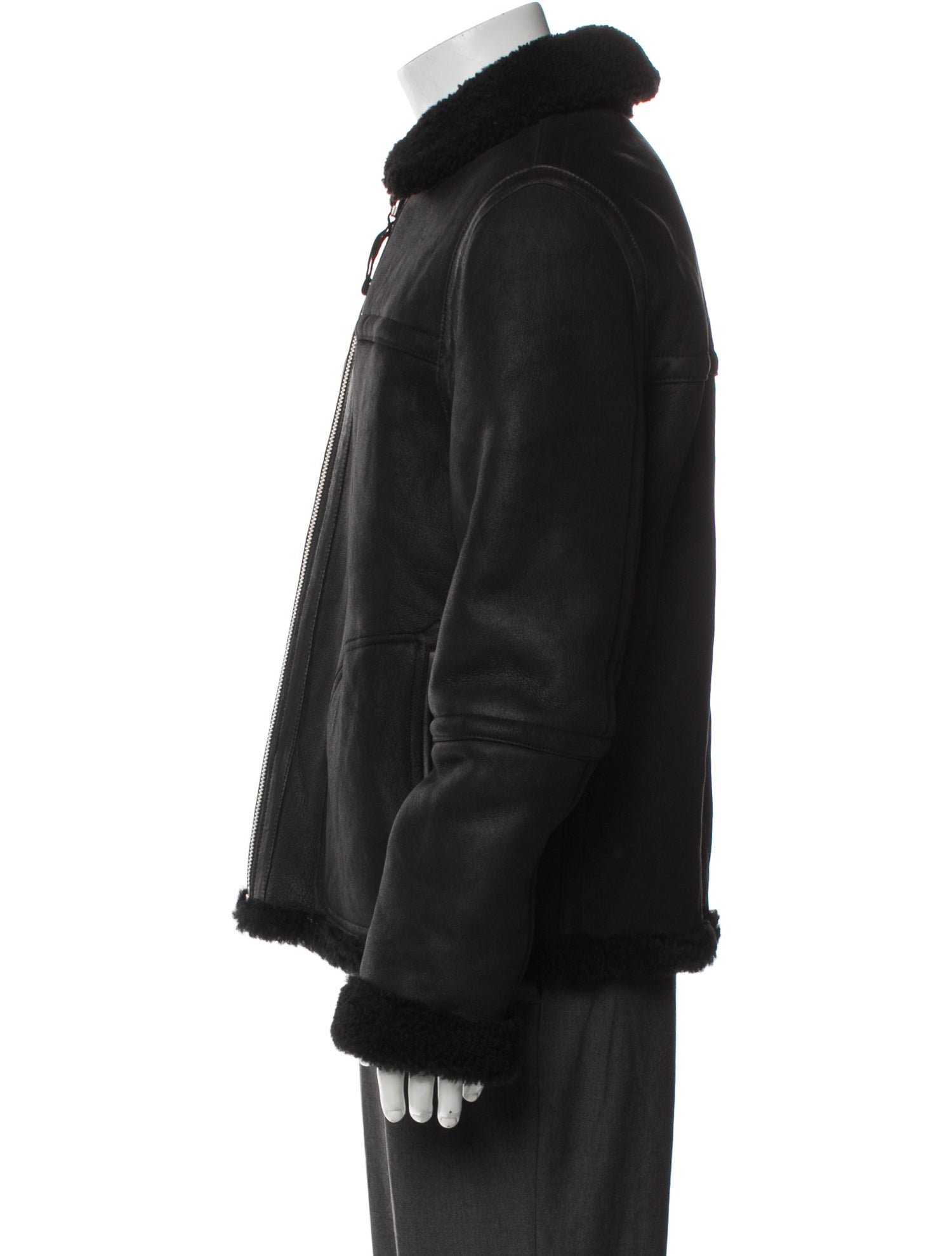 Vince Shearling Puffer Coat