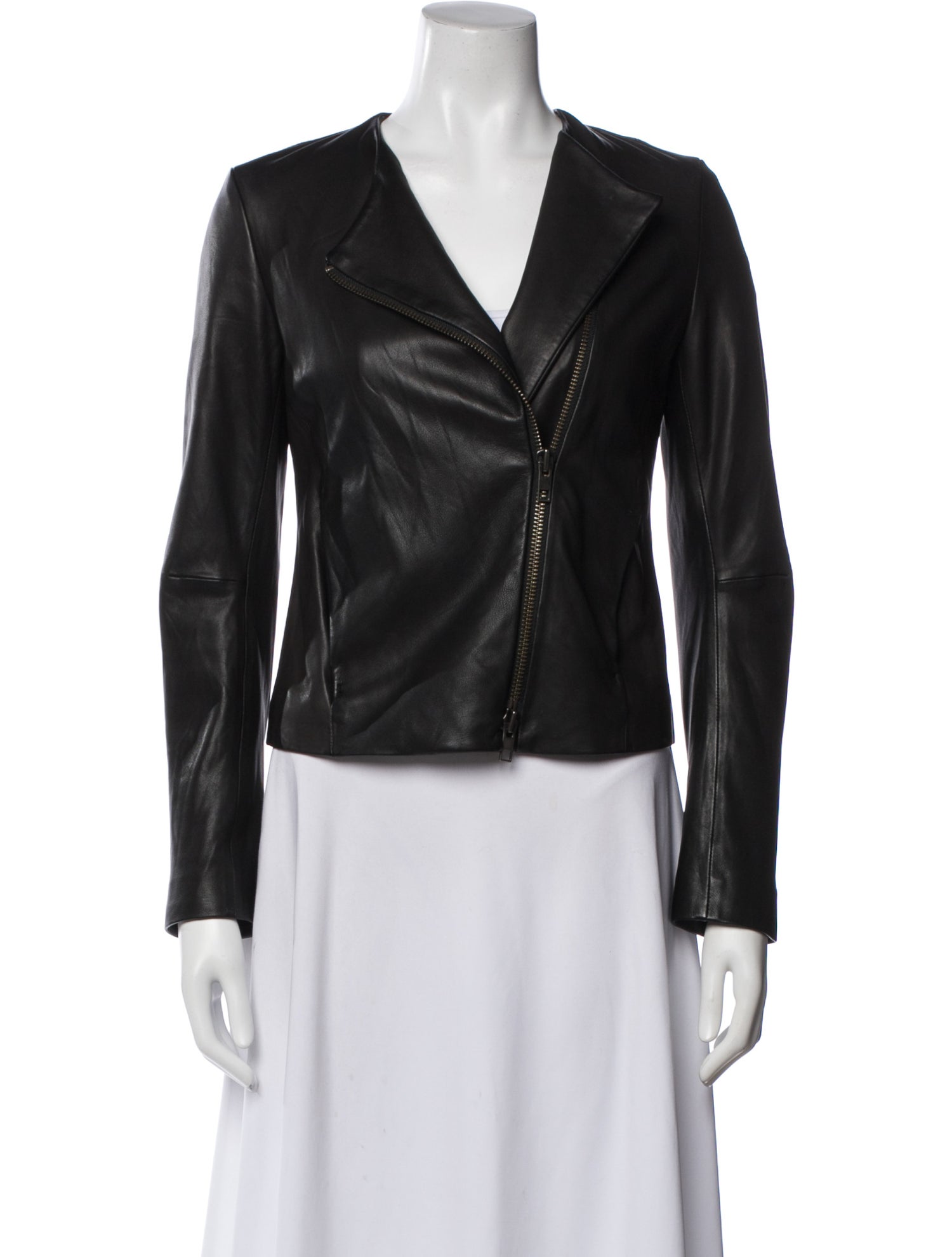 Vince Leather Biker Jacket