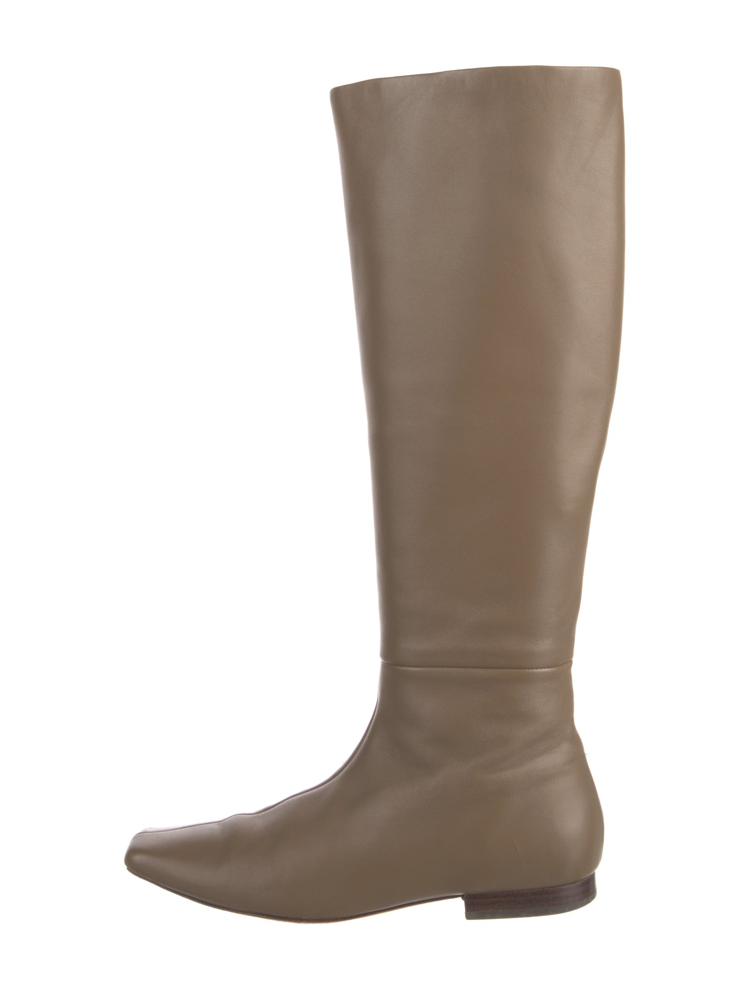 Vince Leather Riding Boots