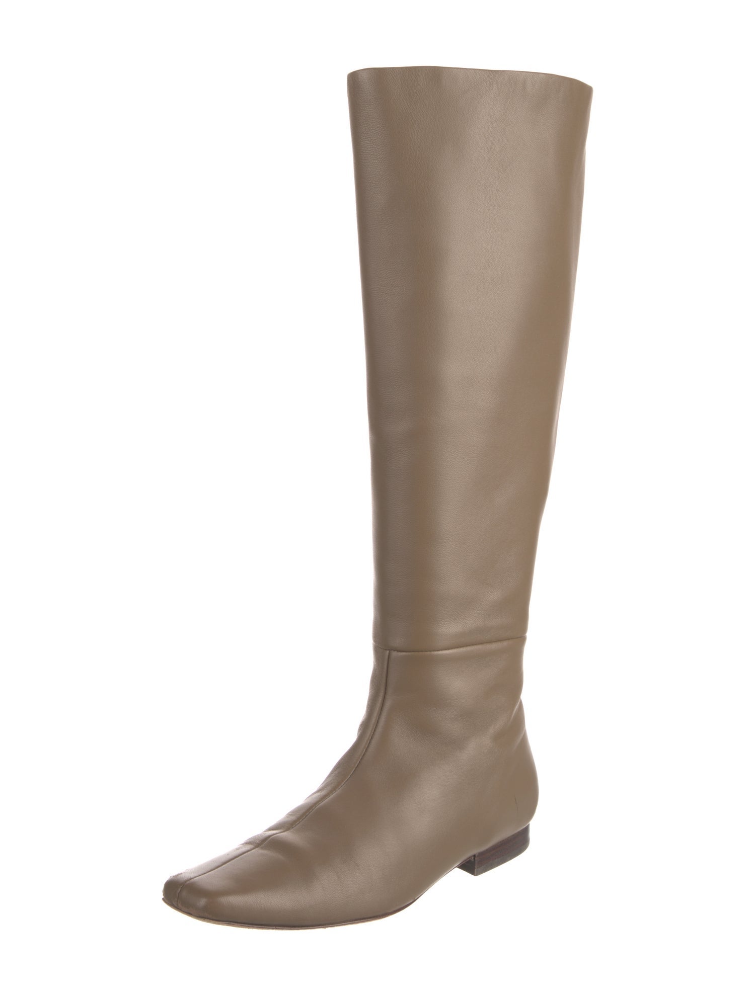 Vince Leather Riding Boots