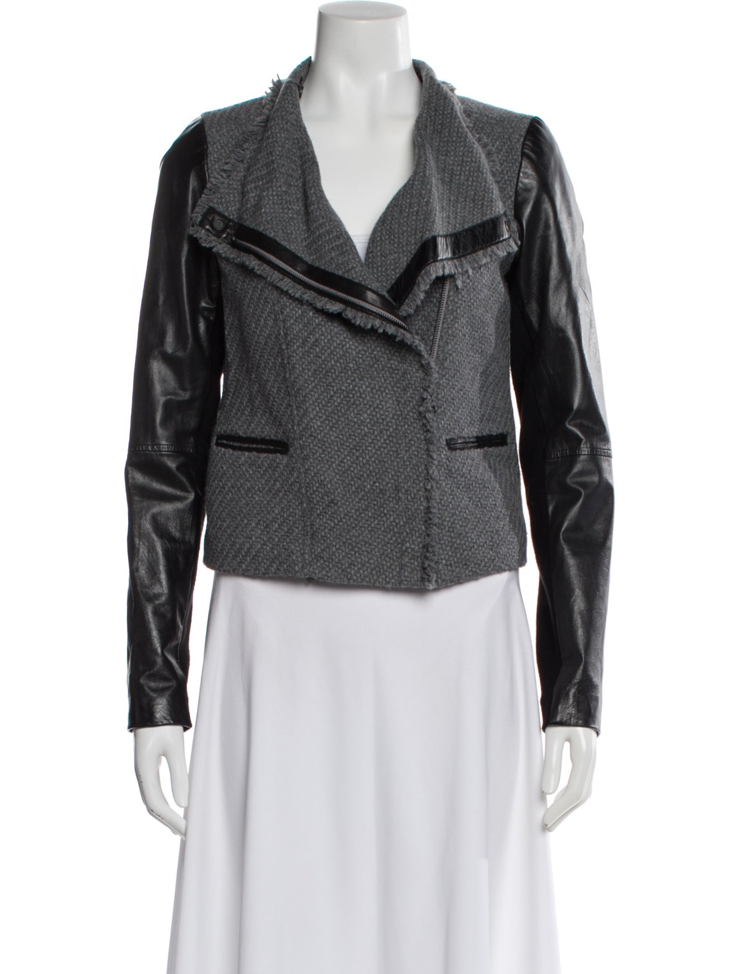 Vince Wool Biker Jacket