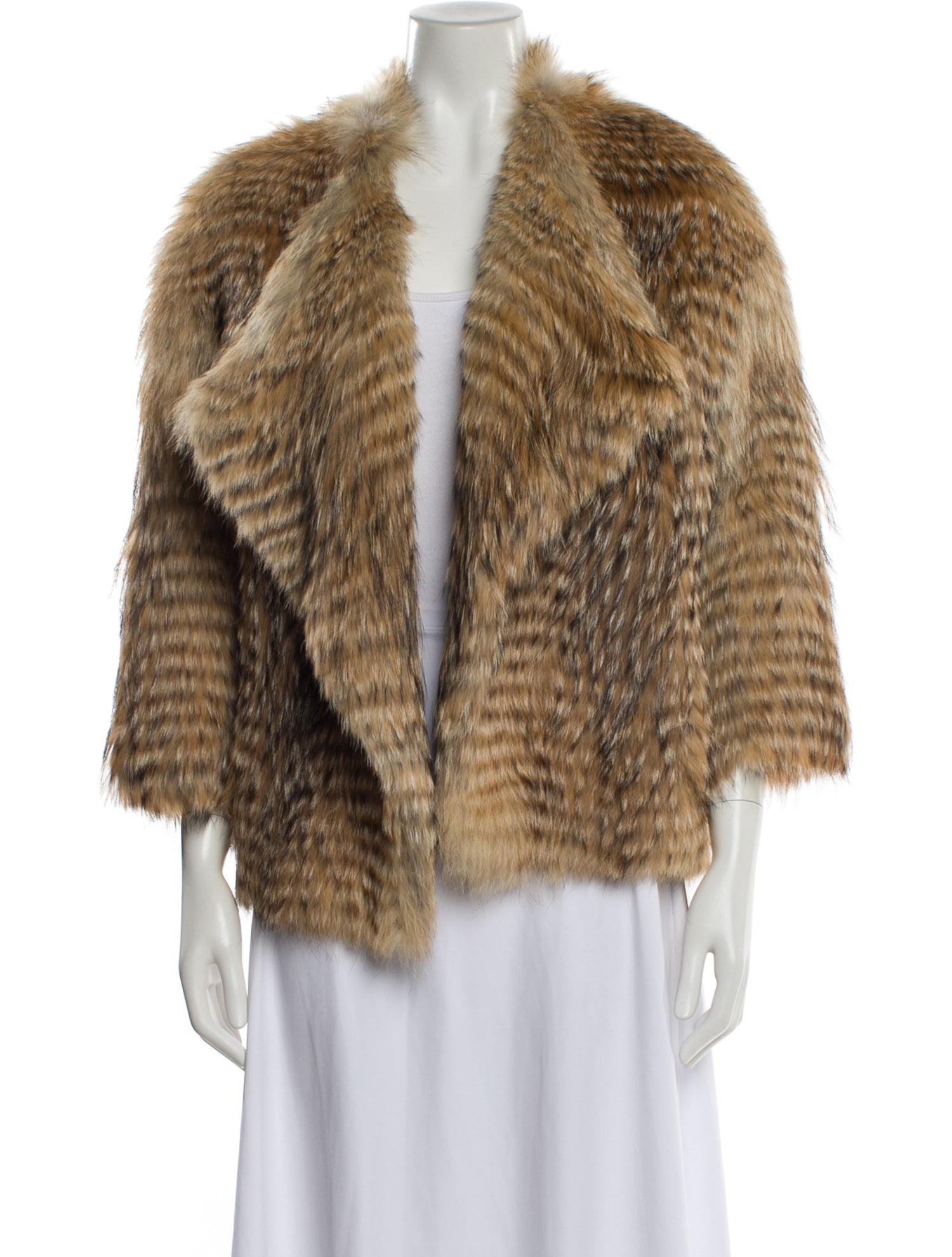Vince Fur Faux Fur Jacket