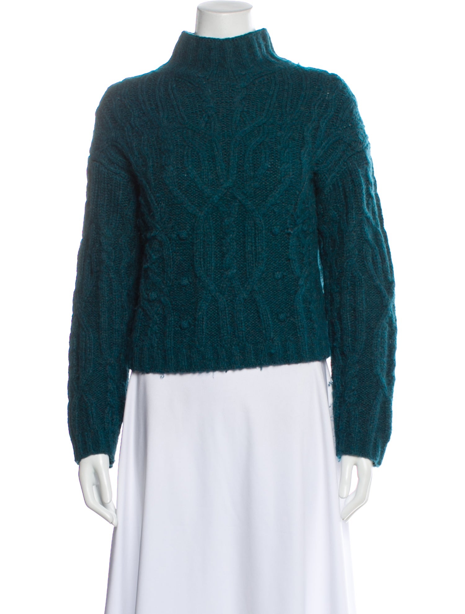 Vince Alpaca Mock Neck Sweater