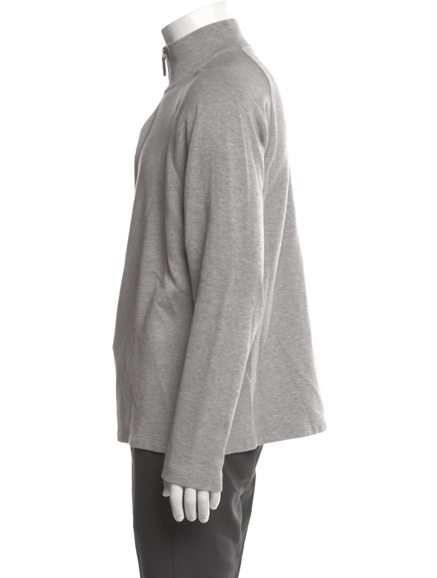 Vince Mock Neck Long Sleeve Pullover