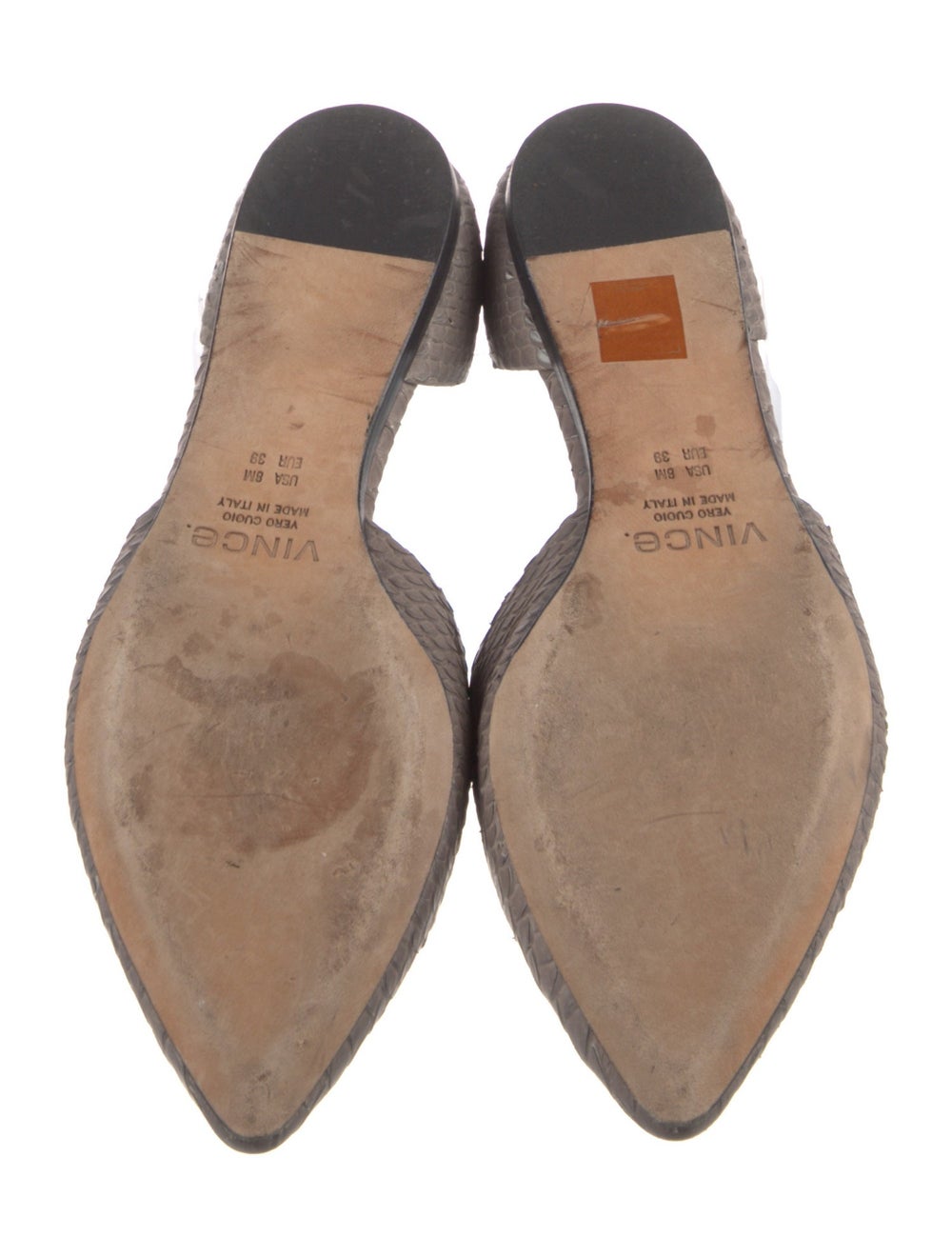 Vince Python D'Orsay Flats - image 5