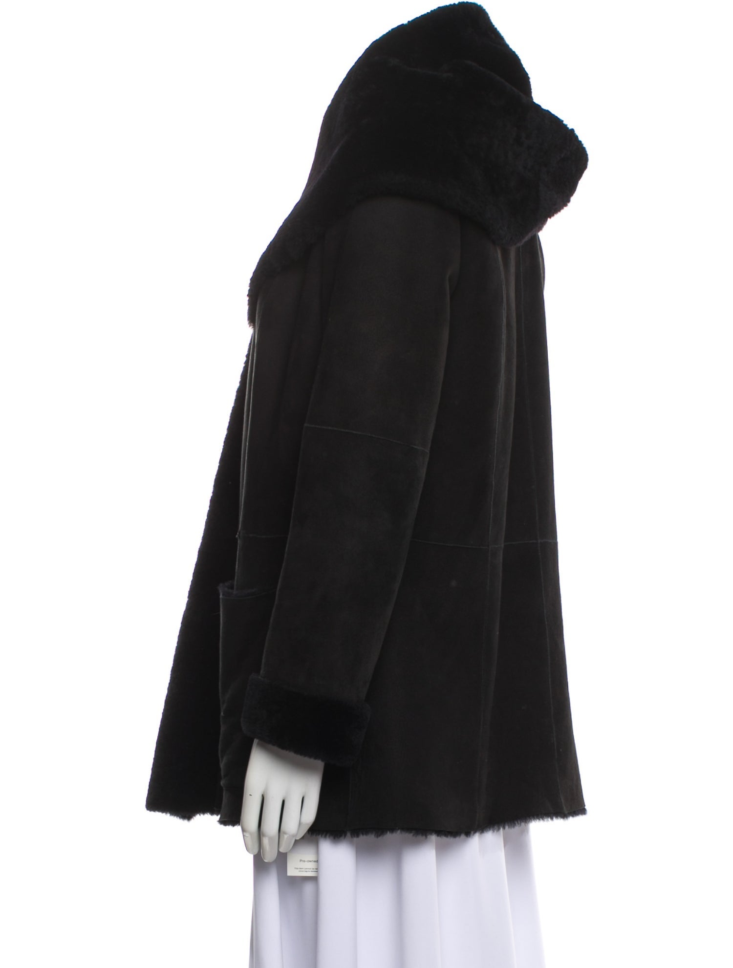Vince Shearling Fur Coat