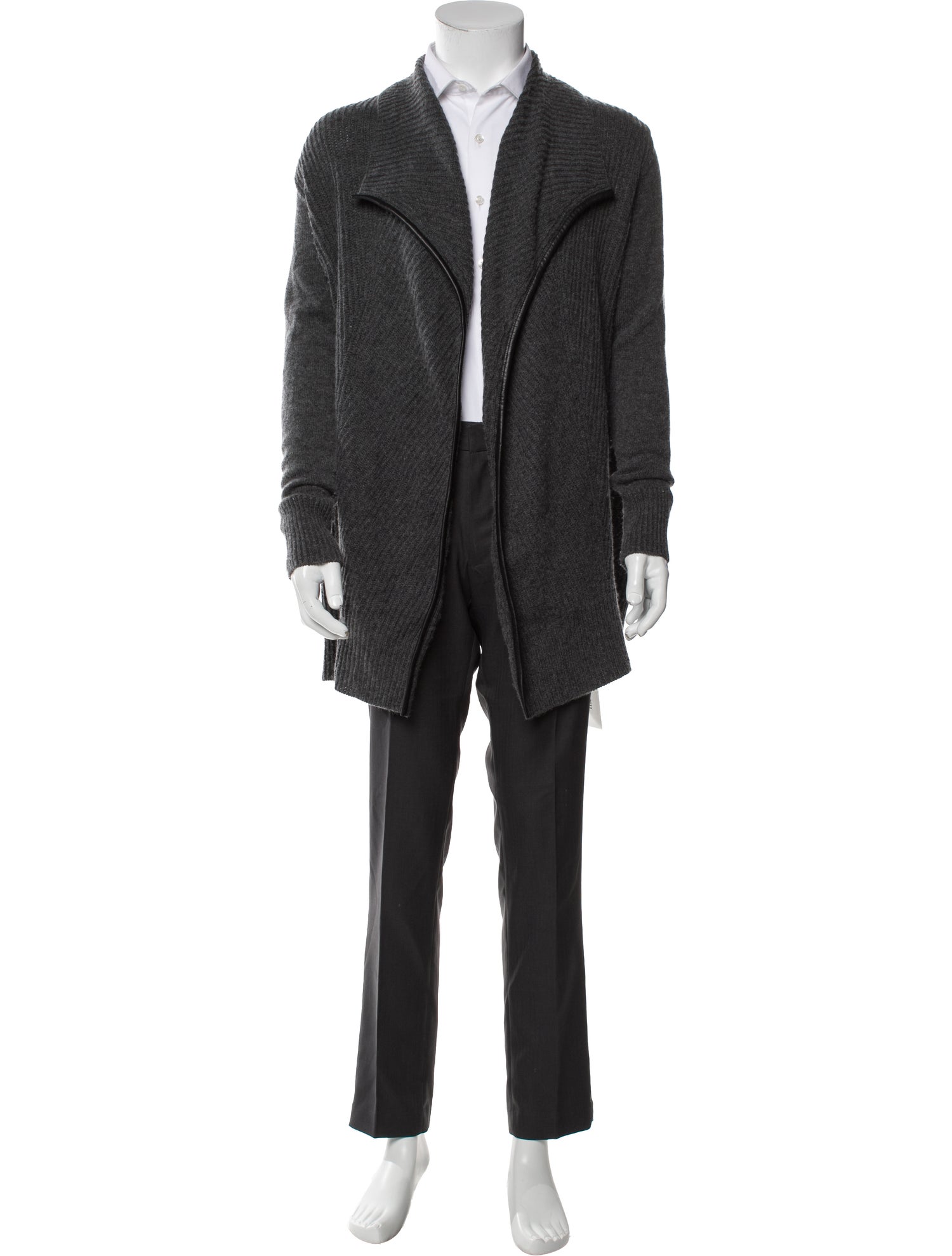 Vince Wool Open Front Cardigan