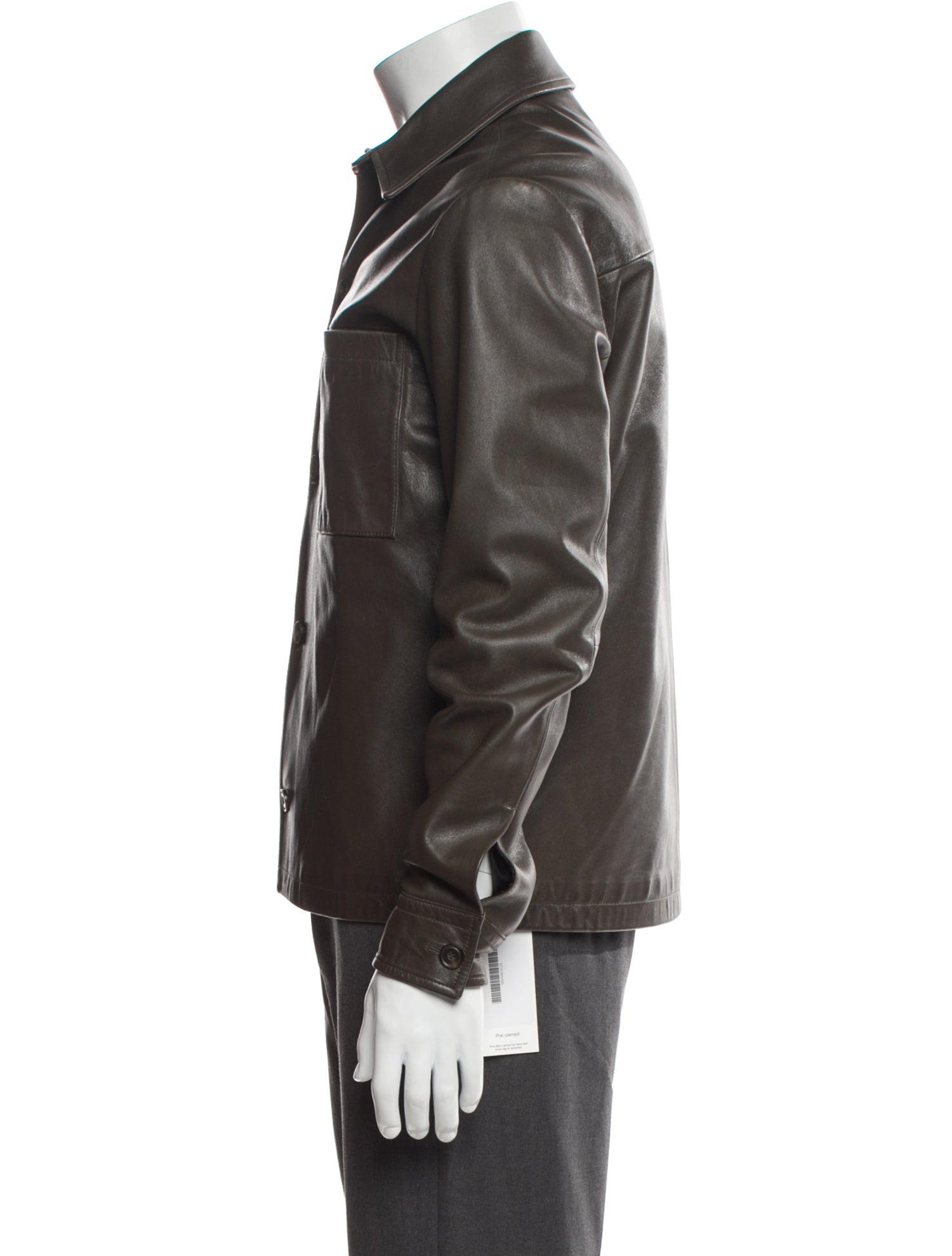 Vince Lamb Leather Moto Jacket