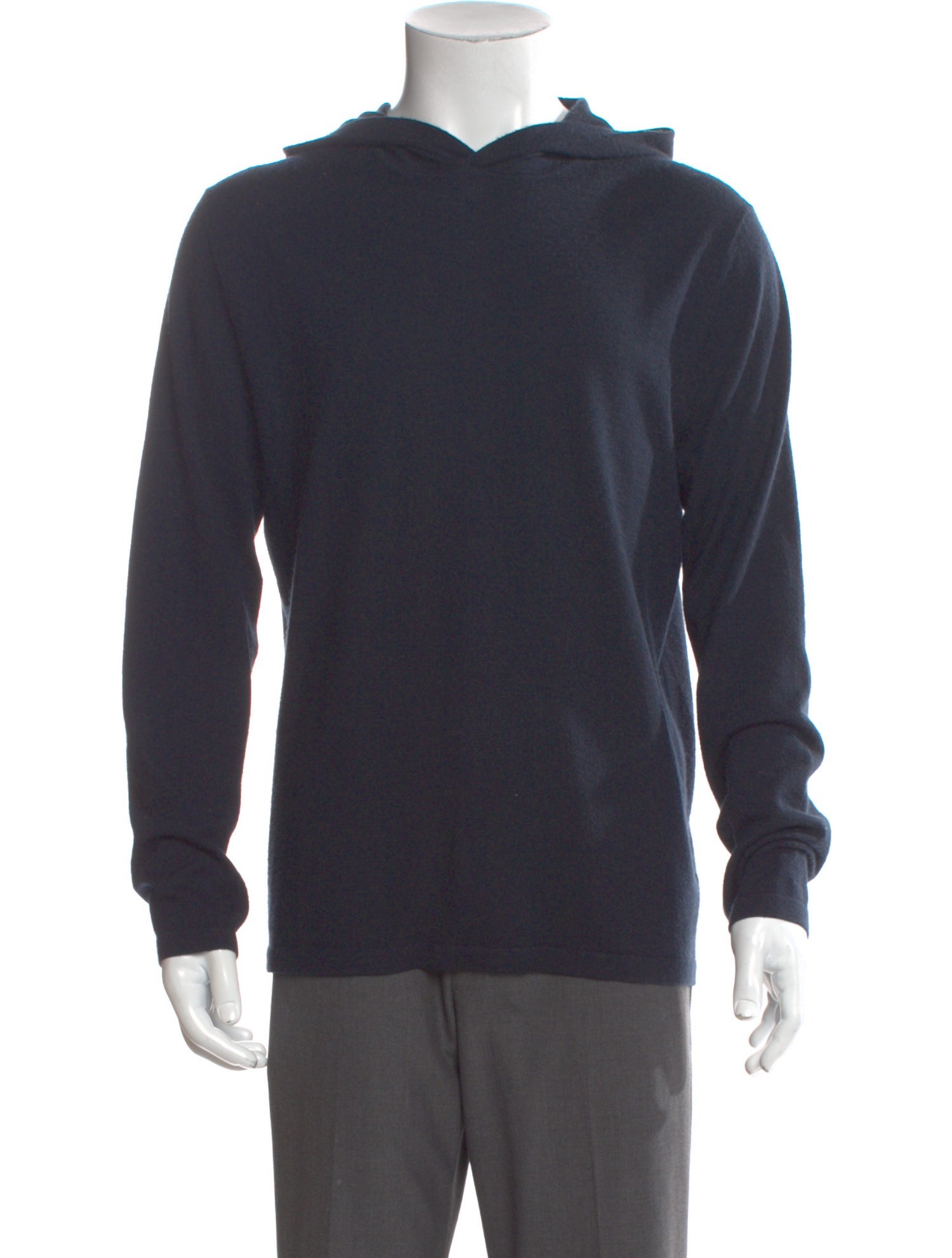 Vince Wool Crew Neck Polo Sweater