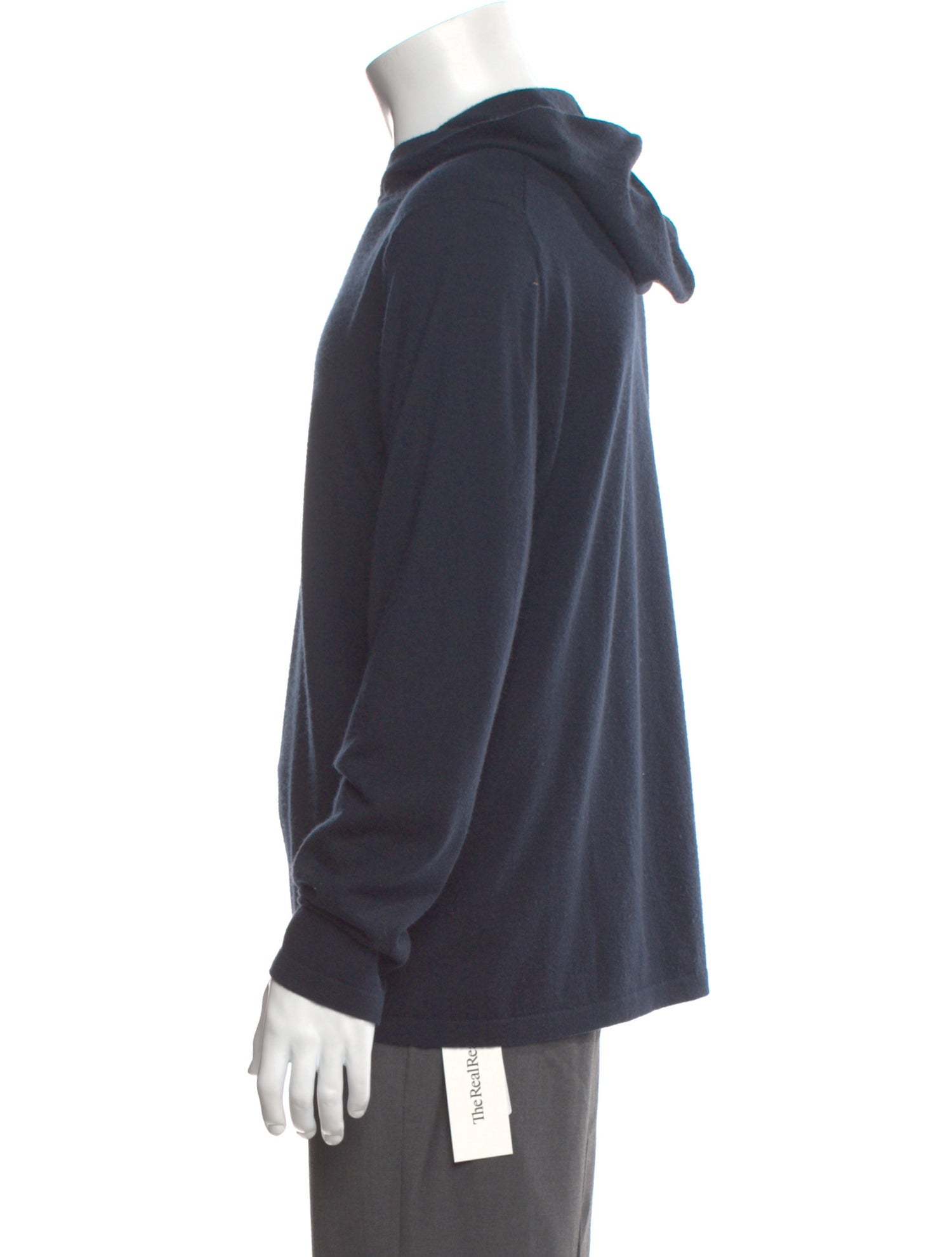 Vince Wool Crew Neck Polo Sweater