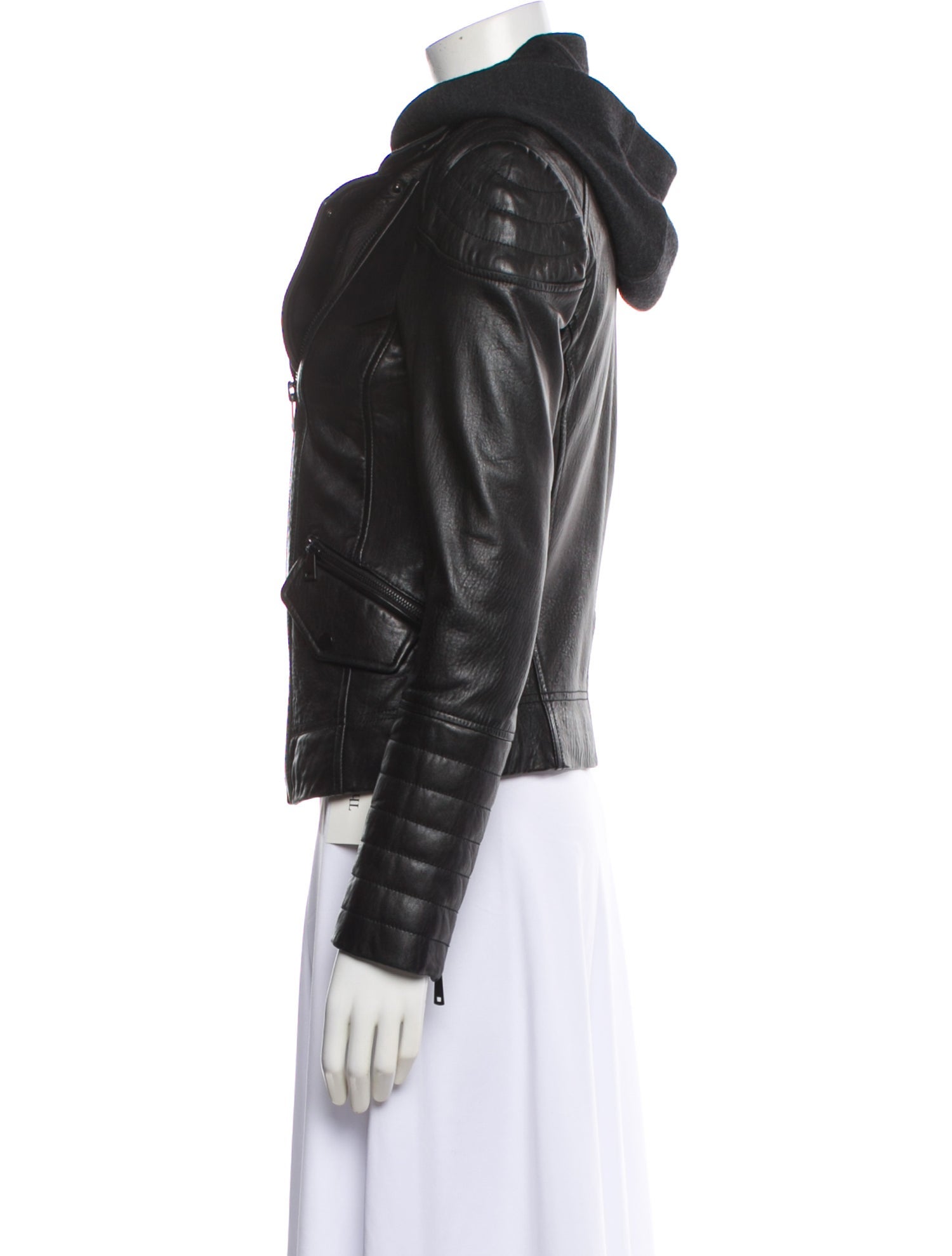 Vince Leather Biker Jacket