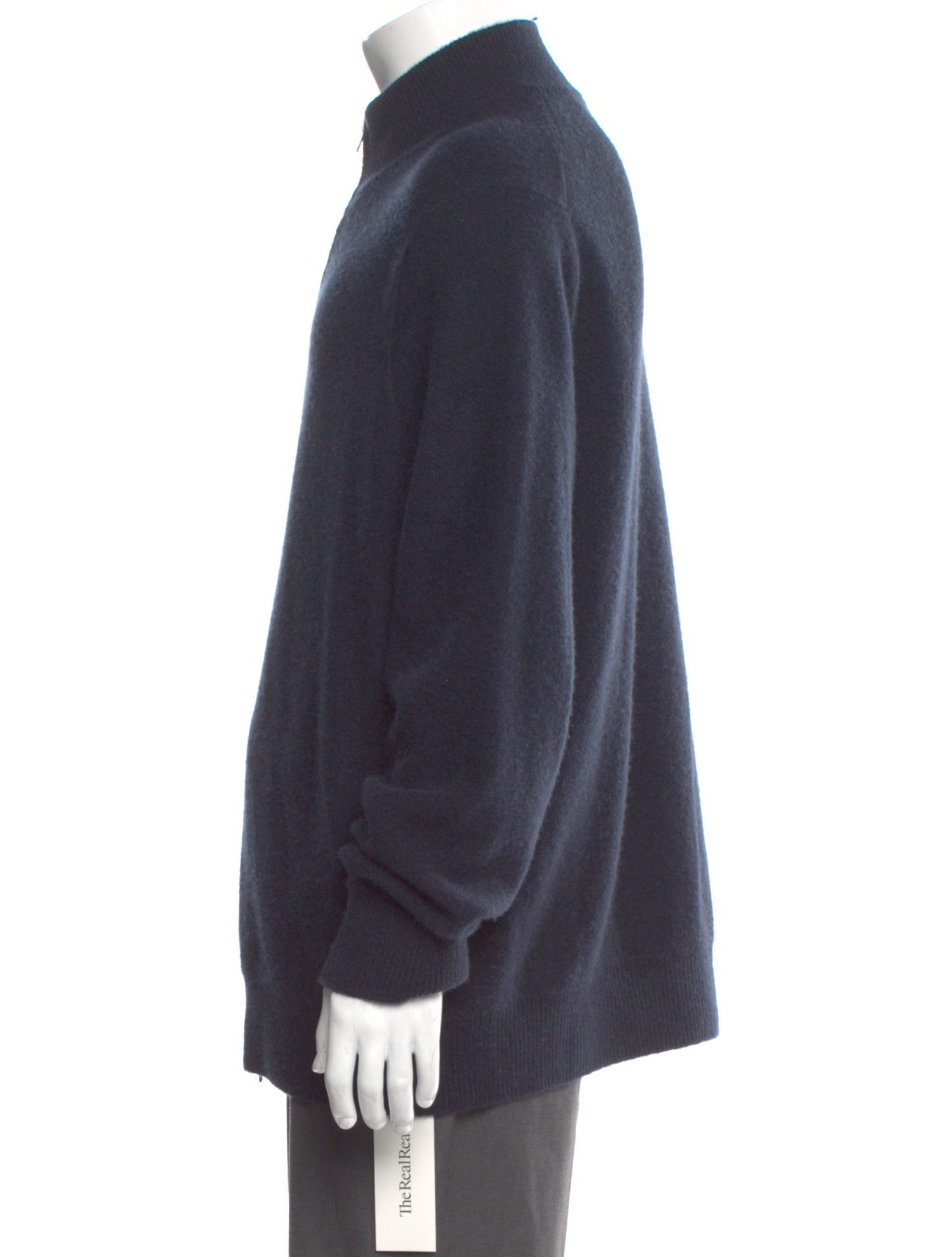 Vince Cashmere Mock Neck Cardigan