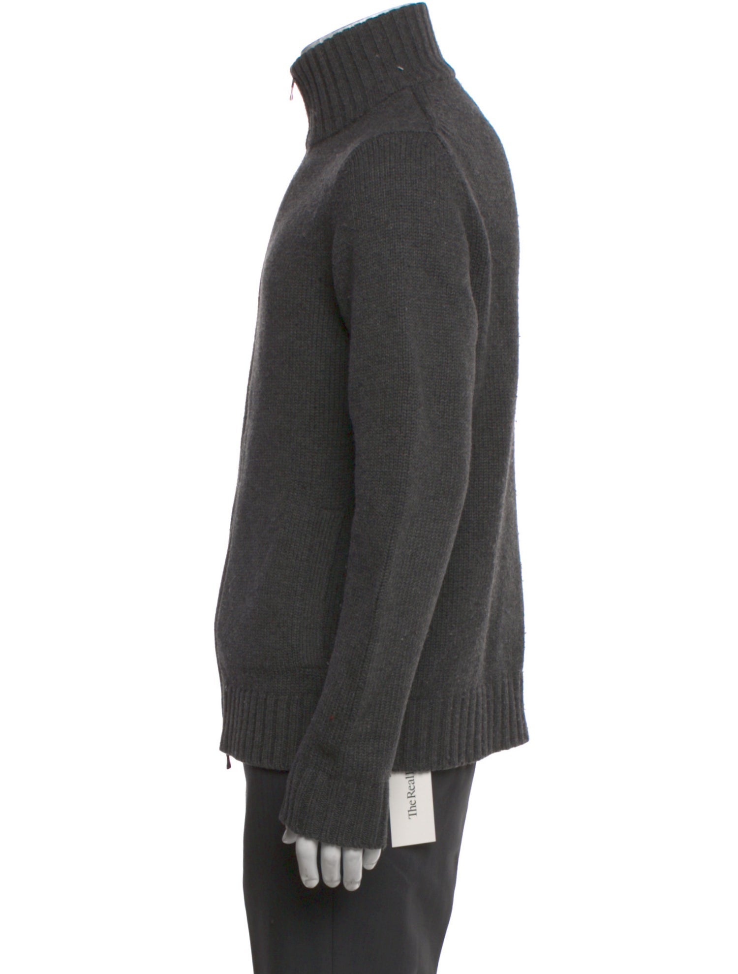 Vince Wool Turtleneck Cardigan