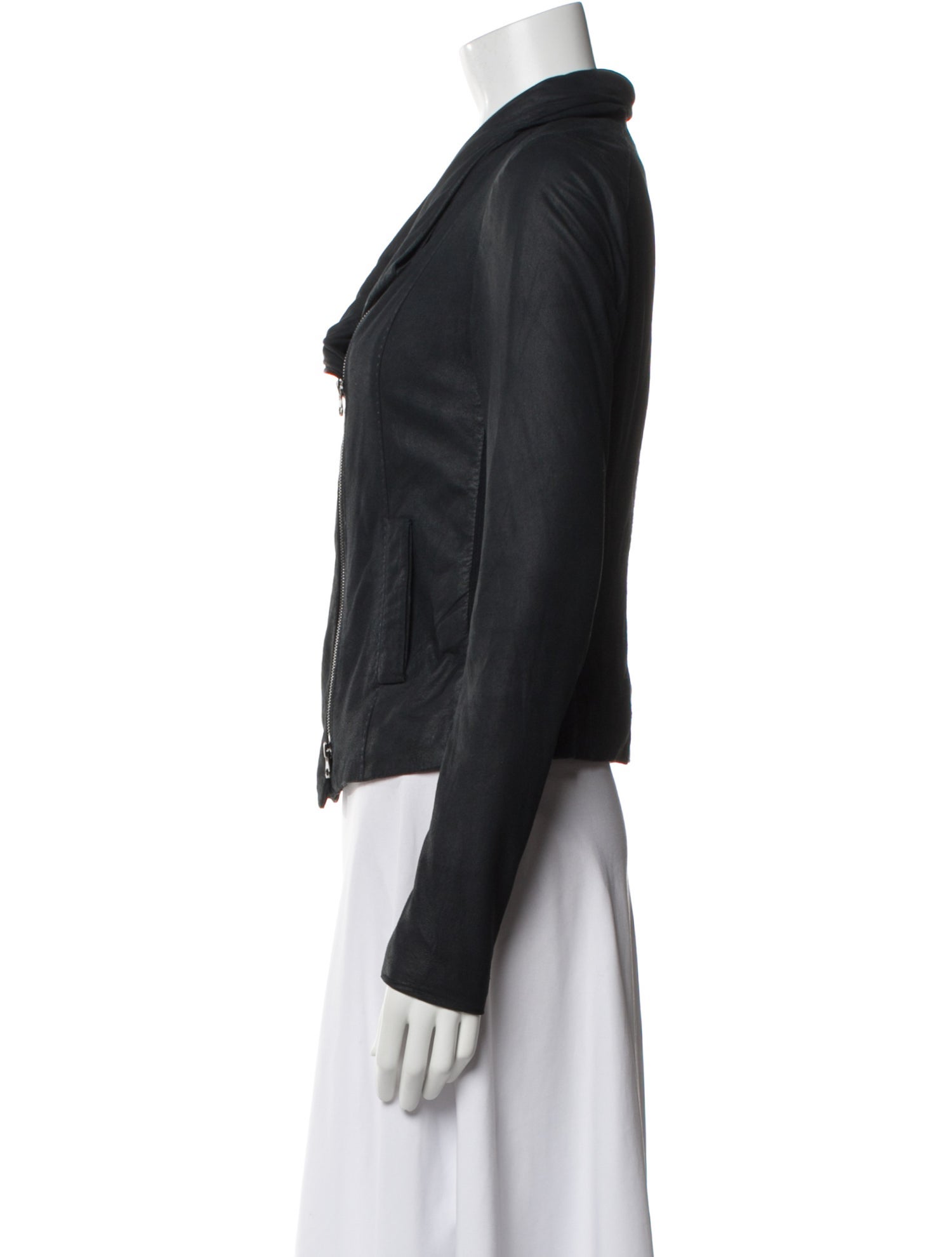 Vince Leather Biker Jacket