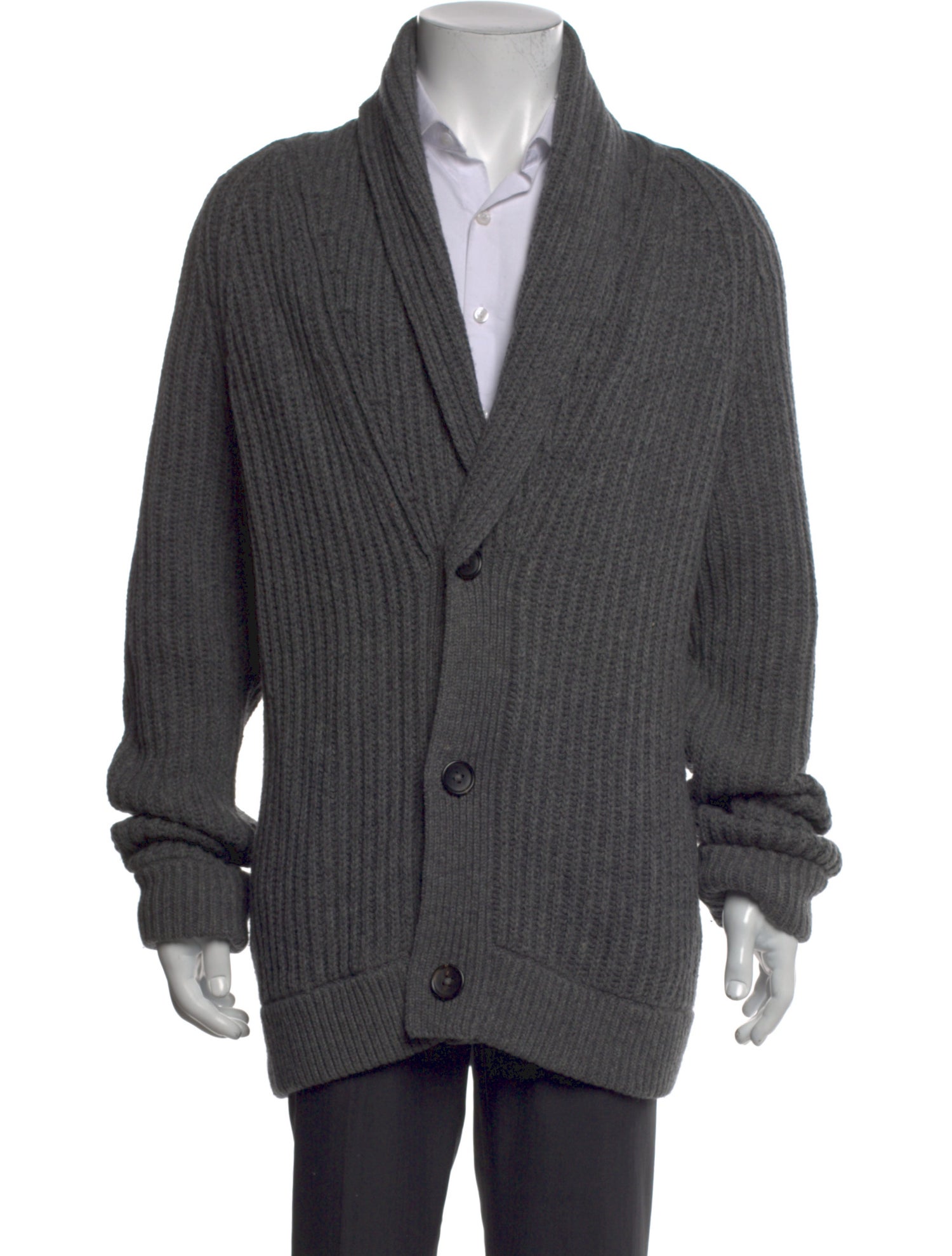 Vince Wool V-Neck Cardigan