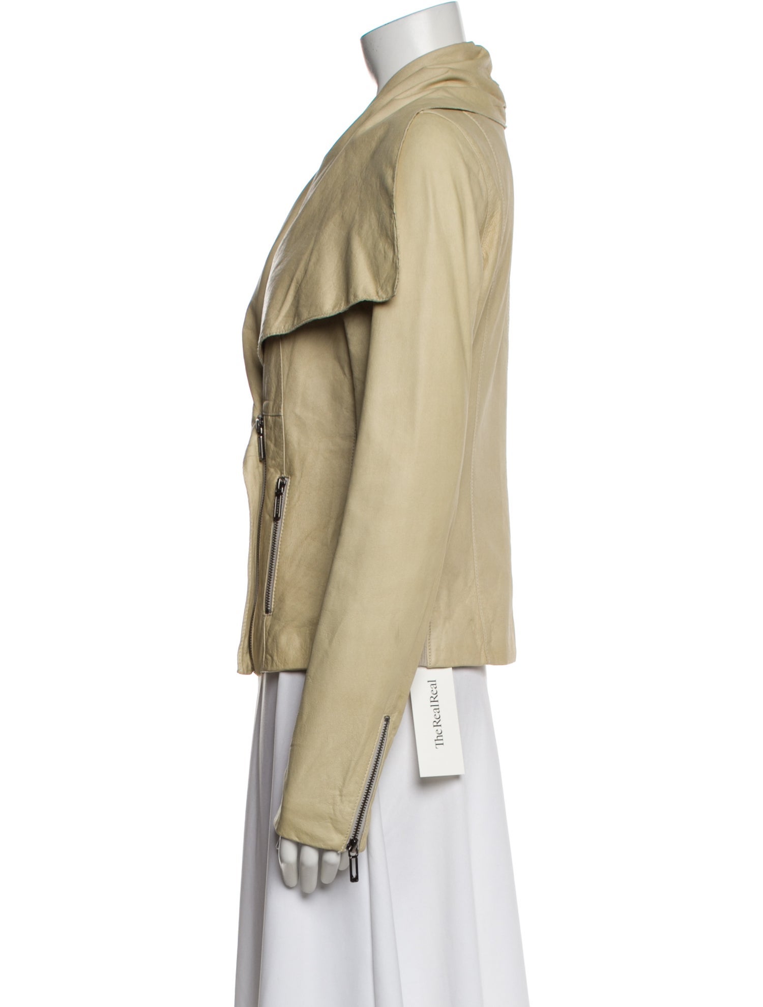 Vince Leather Biker Jacket