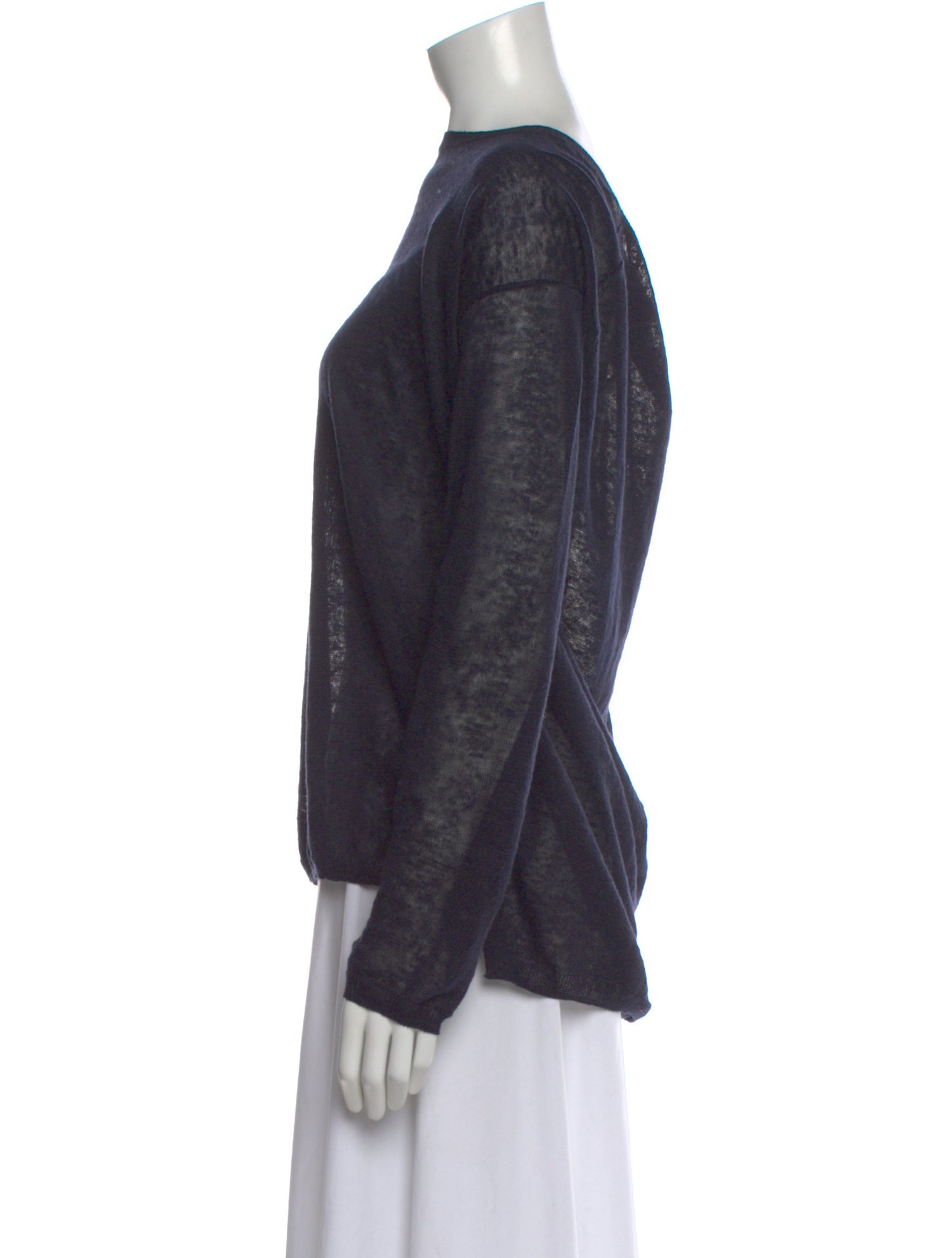 Vince Linen Crew Neck Sweater