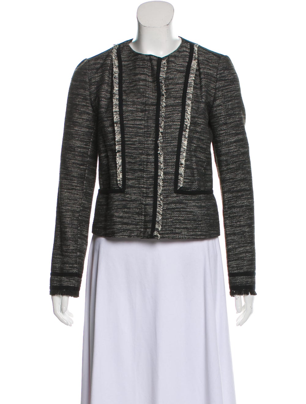 Vince Tweed Pattern Evening Jacket Gem