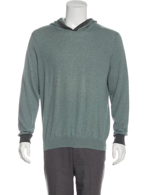 Vince Knit Pullover Hoodie