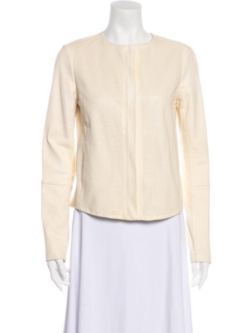 Vince Leather Evening Jacket