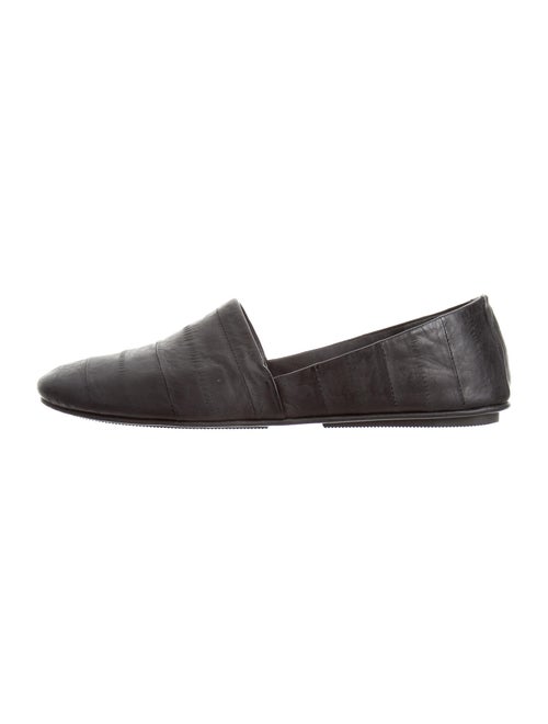 Vince Eel Skin Loafers Black