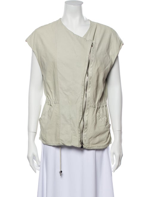 Vince Lamb Leather Vest
