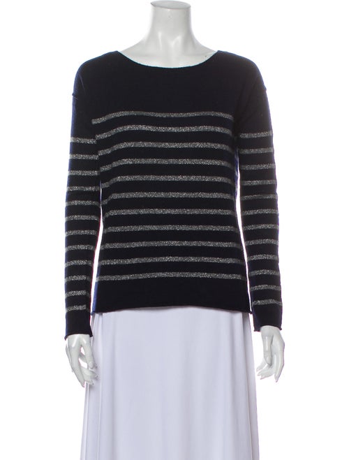 Vince Wool Striped Sweater Wool