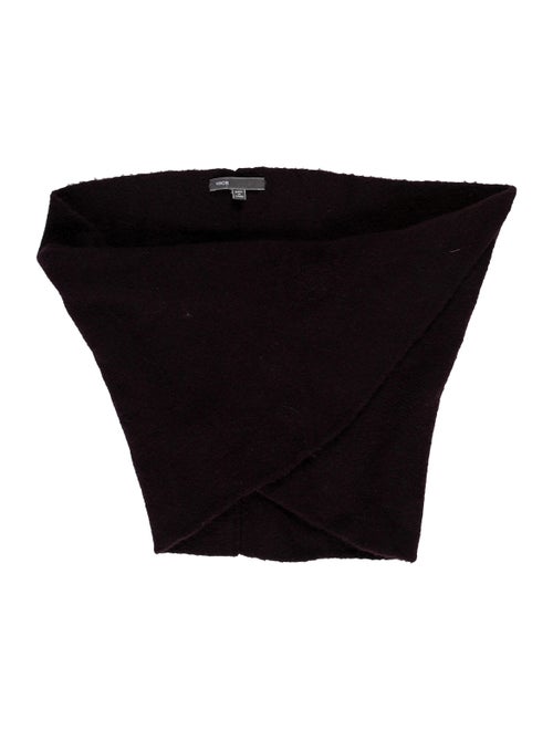 Vince Knit Twist Snood Purple