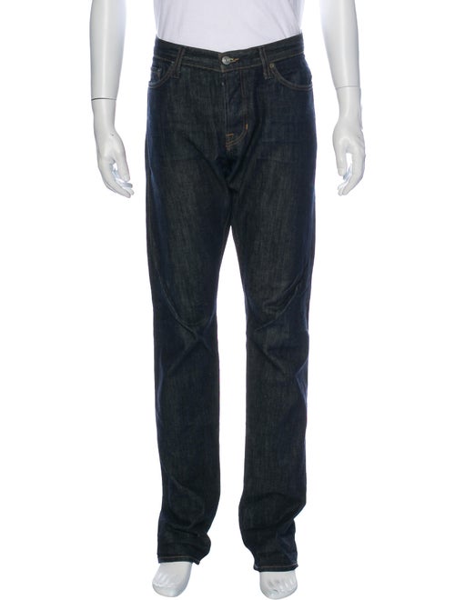 Vince Straight-Leg Jeans Blue