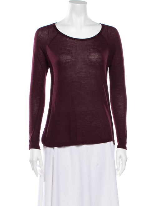 Vince Scoop Neck Long Sleeve T-Shirt