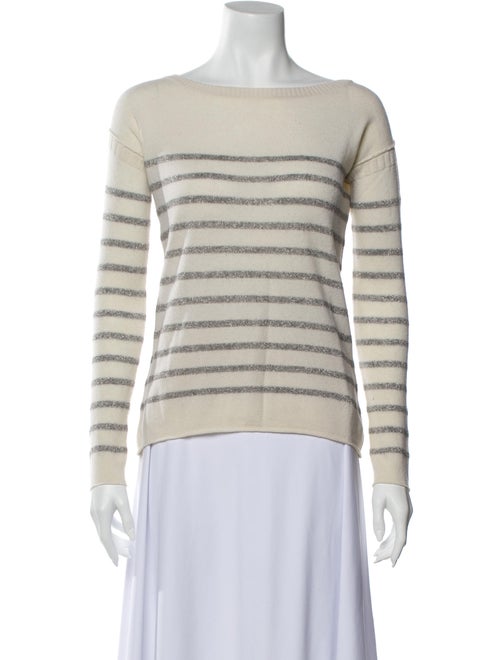 Vince Wool Striped Sweater Wool