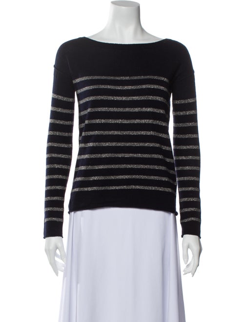 Vince Wool Striped Sweater Wool