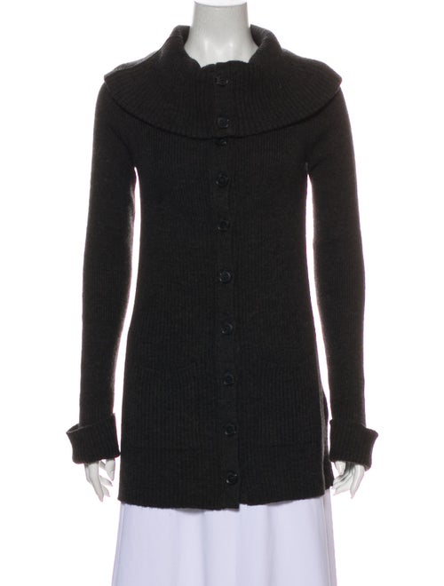 Vince Mock Neck Sweater Grey