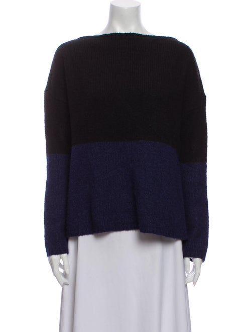 Vince Wool Striped Sweater Wool