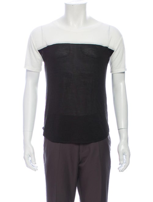 Vince Crew Neck Short Sleeve T-Shirt Black
