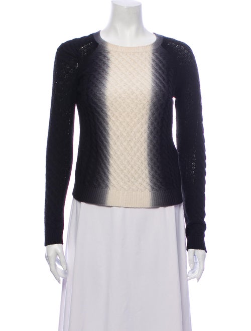 Vince Wool Tie-Dye Print Sweater Wool