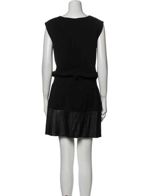 Vince Scoop Neck Knee-Length Dress