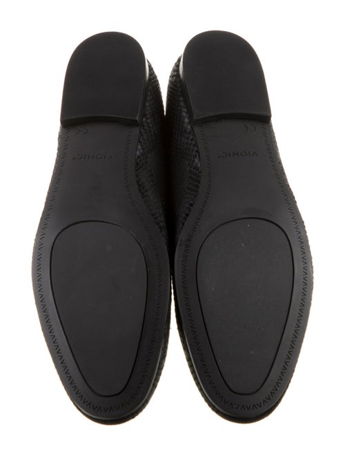 VIONIC Leather Printed Loafers