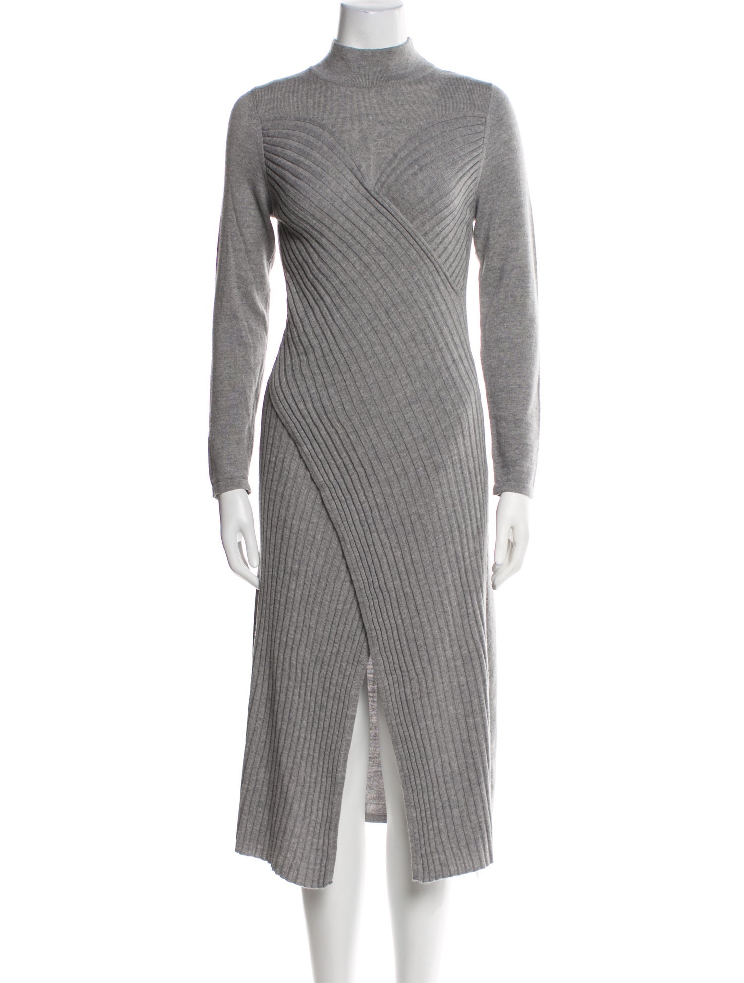 Violante Nessi Wool Midi Length Dress