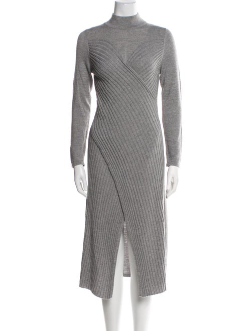 Violante Nessi Wool Midi Length Dress