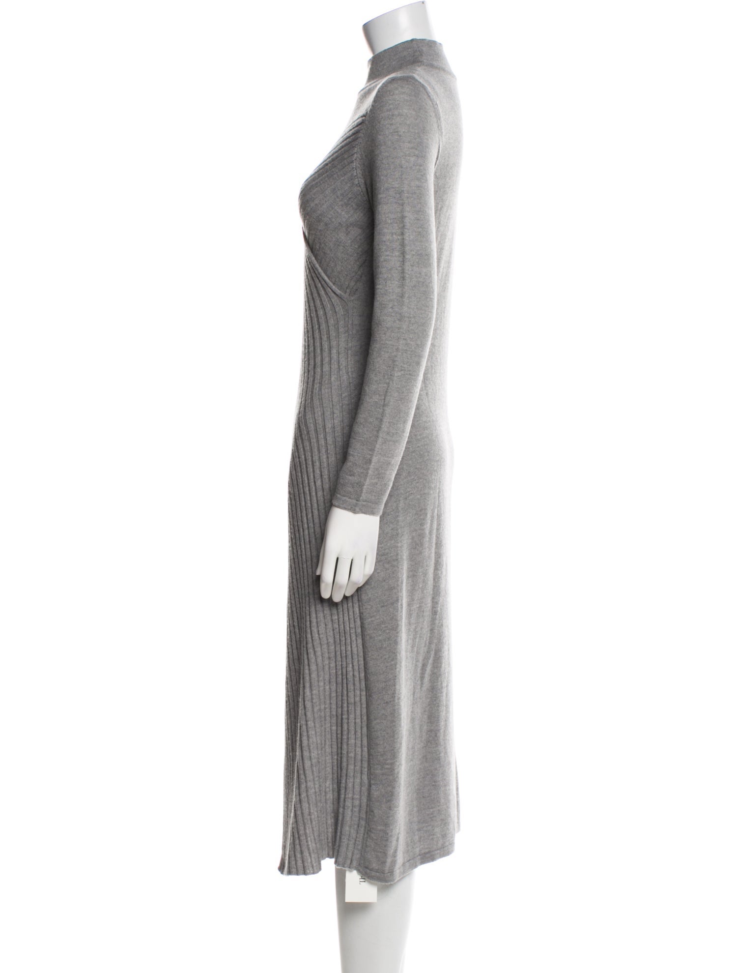 Violante Nessi Wool Midi Length Dress